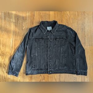 Old Navy Black Denim Jacket XL